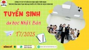 TUYỂN SINH DU HỌC NHẬT BẢN KỲ THÁNG 7 NĂM 2025