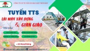 Hinode thông báo tuyển 2 đơn Thực Tập Sinh